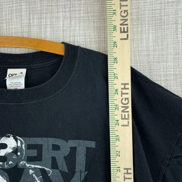 07' Anvil Robert Cray Band T-Shirt Short Sleeve Mens 2XL Black 4328 - Picture 3 of 8